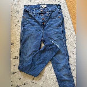 Madewell skinny jeans